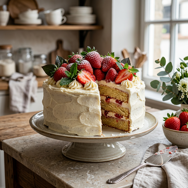 Strawberry Cake